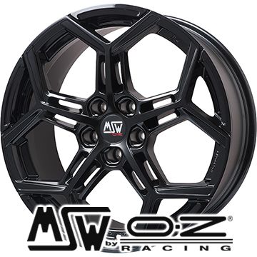 【新品】レクサスRX 2022/11- 235/55R20 ブリヂストン ブリザック WZ-1 MSW by OZ Racing MSW 53(グロスブラック) 8.5J 20インチ(送料無料)