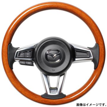 REAL レアル ステアリング ハンドル オリジナルシリーズ オールウッド MZCW-LBW-BK 送料無料(一部地域除く)