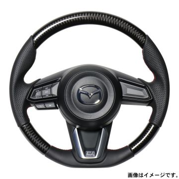 REAL レアル ステアリング ハンドル オリジナルシリーズ MZD-BKC-RD 送料無料(一部地域除く)