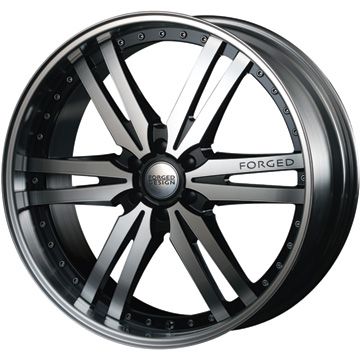 【新品国産6穴139.7車】 夏タイヤ ホイール4本セット 265/40R22 ファルケン アゼニス FK510 SUV エムズスピード FORGEDデザイン 859 22インチ(送料無料)