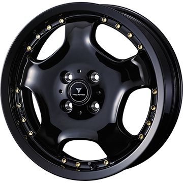 【新品 軽自動車】ハスラー デリカミニ(4WD) 夏タイヤ ホイール4本セット 165/60R15 ダンロップ エナセーブ EC205 WEDS ウェッズ ノヴァリス アセット D1 4.5J 15インチ(送料無料)