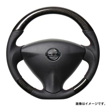REAL レアル ステアリング ハンドル オリジナルシリーズ NSA-BKC-RD 送料無料(一部地域除く)