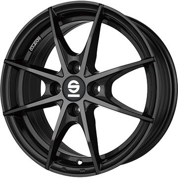 【新品国産車用4穴100】 夏タイヤ ホイール4本セット 185/55R15 ダンロップ エナセーブ EC205 OZ SPARCO トロフェオ 6J 15インチ(送料無料)