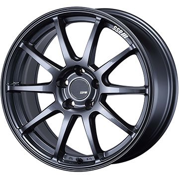 【新品国産5穴100車】 スタッドレスタイヤ ホイール4本セット ミシュラン エックスアイス スノー 225/40R18 SSR GT GTV02 グラファイトガンメタ【限定】 8.5J 18インチ(送料無料)