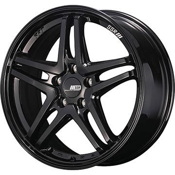 【新品国産車用5穴114.3】 夏タイヤ ホイール4本セット 225/55R18 グリップマックス スタチャー H/T BSW（限定） SSR GT GTV06 8J 18インチ(送料無料)
