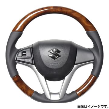 REAL レアル ステアリング ハンドル オリジナルシリーズ SZC-42BRW-BK 送料無料(一部地域除く)