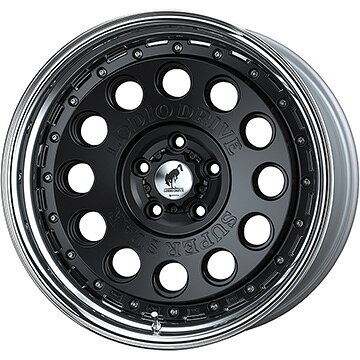 【パンク保証付き】【新品国産車用5穴114.3】 夏タイヤ ホイール4本セット 225/55R18 ヨコハマ ブルーアース(キャンペーン中) RV-03 スーパースター ロディオドライブ LDD-1 7.5J 18インチ(送料無料)