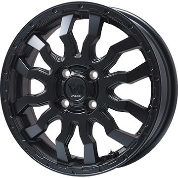 【新品 軽自動車】ハスラー デリカミニ(4WD) 夏タイヤ ホイール4本セット 165/60R15 ダンロップ エナセーブ EC205 トピー ヴァブロ RR-01【限定】 4.5J 15インチ(送料無料)