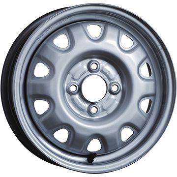 【新品 軽自動車】エブリイワゴン 夏タイヤ ホイール4本セット 165/60R14 デリンテ DS2(限定) トピー スチールホイル M73 4.5J 14インチ(送料無料)