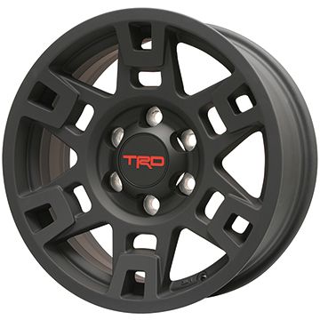 【ホイール単品4本セット】 TRD17 PTR20-35110-BK 7J 17インチ(送料無料) 6穴/139 +4 プラド/ハイラックス/215サーフ/タコマ/FJクルーザー