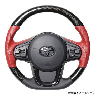 REAL レアル ステアリング ハンドル プレミアムシリーズ TYCP-RD-BKC 送料無料(一部地域除く)