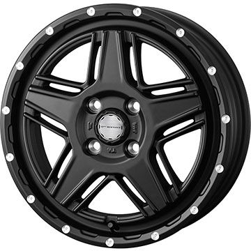【新品 軽自動車】ハスラー デリカミニ(4WD) 夏タイヤ ホイール4本セット 165/60R15 ミレバー ミレコンフォート MP071(限定) WEDS ウェッズアドベンチャー マッドヴァンス 07 4.5J 15インチ(送料無料)