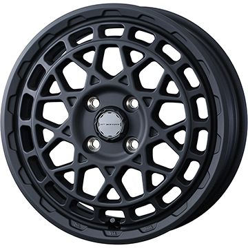 ホイールWEDS ウェッズアドベンチャー マッドヴァンス X タイプMホイールサイズ4.50-15HOLE/PCD インセットF：4H/100【インセットについて】ご登録頂いたお車に適合するサイズをご用意させて頂きます。ご指定がある場合は備考にご記載下さい。※一部限定品など、ご指定頂けない場合がございます。ホイールカラーフルマットブラック・マットガンメタタイヤダンロップ オールシーズンMAXX AS1タイヤサイズ165/60R15セット内容タイヤ＆ホイール4本セットの価格です。タイヤ・ホイールの組み込みとバランス調整後に発送いたします。参考適合車種軽自動車 ※タイヤサイズをご確認ください。装着適合確認について適合車種に掲載されている車種でも、年式・型式・グレードによっては装着サイズが異なる場合がございます。 標準装着サイズよりインチを下げる場合はキャリパー干渉の恐れがございますので、オススメ致しておりません。 オフセット等、お車とのマッチングについては、ご注文の際に弊社からご案内させていただきますので予めご了承願います。（ご指定のサイズがある場合、ご注文の際、入力お願いします。） ホイールによりキャリパークリアランス・ハブ高・インセット（オフセット）等異なります。適合車種掲載車両でも、装着出来ない場合もございます。また車両の加工・調整が必要な場合もございます。詳しくは問い合わせ下さい。 ご購入後の返品や交換お受け出来ませんのでご注意下さい納期について商品により完売・欠品の場合もございます。また、お取り寄せに時間のかかる商品もございますので、お急ぎの場合は予めお問合せ下さい。特記事項商品代金には追加オプション(ナット等)の金額は含まれておりません。ご注文後に、弊社より合計金額をご案内致します。ご注文の際には、車種名・年式・型式・グレード・ノーマル車高かローダウンか等、出来るだけ詳しくご入力お願い致します。 掲載している商品画像はイメージです。ホイールのサイズやインセットなどにより、リム幅やセンター部の落ち込み寸法は異なります。画像と現物のイメージ相違によるお取替えや返品は承ることは出来ません。 お問い合わせお電話でのお問い合わせはこちらE-mail　rakuten@fujicorporation.ne.jp ※商品番号は（fuji-21761-153704-33159-33159）です。