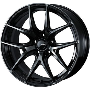 【新品国産車用5穴100】 夏タイヤ ホイール4本セット 225/60R17 ミレバー レンジツアープラスMU069(限定) WEDS ウェッズスポーツ SA-01R 17インチ(送料無料)