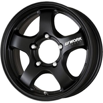 【新品】ジムニー スタッドレスタイヤ ホイール4本セット 175/80R16 ブリヂストン ブリザック DM-V3 WORK ワーク クラッグ S1J【限定】 5.5J 16インチ(送料無料)