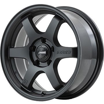 SMACK LEGINA アルミホイール2本セット キャストスタイル LA250S/LA260S(2015/9～)【15×4.5J 4-100 +45 サファイアブラック×ポリッシュ】 共豊