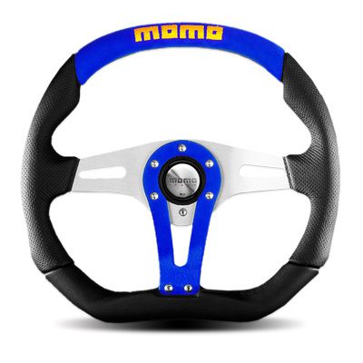 【正規輸入品】MOMO モモ ステアリング ハンドル TREK BLUE トレック ブルー 35Φ T-3 送料無料(沖縄 離島除く)