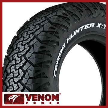 【2本セット 送料無料】 VENOM POWER ヴェノムパワー テラハンターX/T2 RWL(限定) 285/75R16 126/123Q 夏タイヤ単品 サマータイヤ