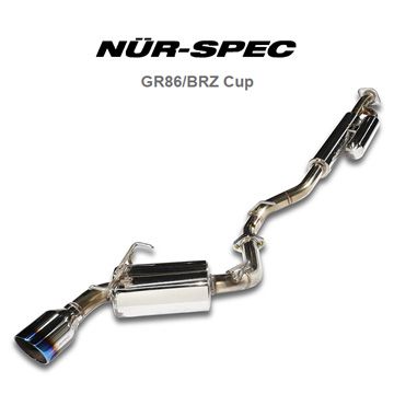 BLITZ ブリッツ マフラー NUR-SPEC GR86/BRZ CUP スバル BRZ ZD8 63800 送料無料(一部地域除く)