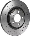 BREMBO ブレンボ エクストラブレーキディスク 左右セット（フロント） アウディ A3(2003〜2013 8P系 ) 09.9772.1X 送料無料(一部地域除く)