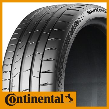 【タイヤ交換可能】【4本セット 送料無料】 CONTINENTAL コンチネンタル コンチ スポーツコンタクト7 265/40R19 102(Y) XL タイヤ単品