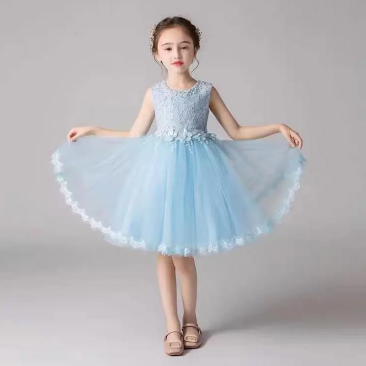 子供 リボン ドレス ワンピース ドレス お花モチーフ ピアノ発表会 結婚式 お呼ばれ フォーマル ジュニアドレス 七五三 子供ドレス パーティー 演奏会 華やか 3