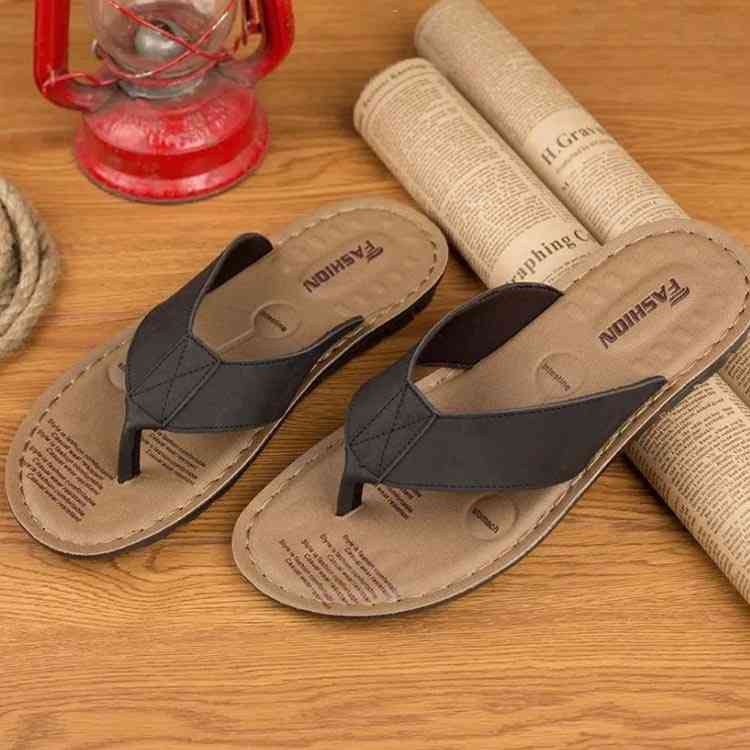 Coach レザー トングサンダル ビーチサンダル シューズ 靴 トングサンダル メンズ サンダル 夏 ビーチサンダル レザー