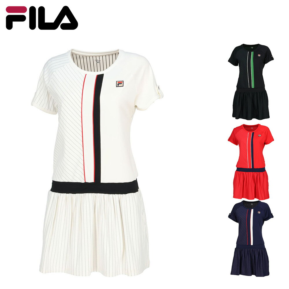 フィラ SALE フィラ FILA テニスウェア テニス ワンピース レディース スポーツウェア スポーツ 吸水速乾 UV ストレッチ UVウェア