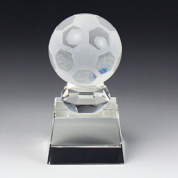 サッカーボールトロフィー クリスタル サッカー(小)大会 賞品 景品 サッカー部 チーム 先生 コーチ 監督 キャプテン プレゼント 部活 引退 卒業 卒部 フットサル 優勝 表彰 最優秀選手賞 MVP 監督賞 記念品 得点王 ハットトリック スポーツ ガラス sb-1-soccer-c [3]