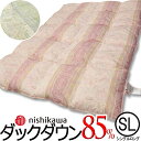羽毛布団 羽毛ふとん 西川 シングルロングサイズ ダウン85％ 日本製 RC0510 1