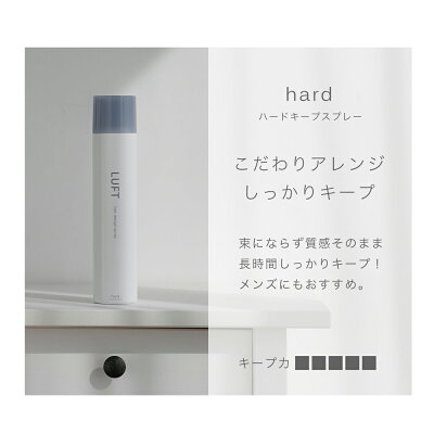 【先行予約】【楽天限定】【送料無料】LUFTルフトヘアスプレーluft【大人気ヘアメイクアップアーティストGENDAIプロデュース】ヘアケアトリートメントギフト送料無料無香料ベースコートナチュラルキープハードキープヘアアイロンカール