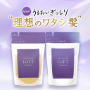  LUFT（ルフト）ケア＆デザイン シャンプー トリートメント 詰替 410mL セット 乾燥 ダメージケア PPT美容液最高濃度ブリーチ シャンプー 蓄積ダメージ ハイダメージケア用 