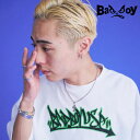 BADBOY OFFICIAL 【RAKUGAKI LOGO WAPPEN C/N TEE】 バッドボーイ Tシャツ 半袖 おしゃれ かわいい かっこいい メンズ レディース 男女兼用 ユニセックス 男女兼用 ユニセックス 白 黒 水色 ホワイト ブラック ライトブルー M L 132107