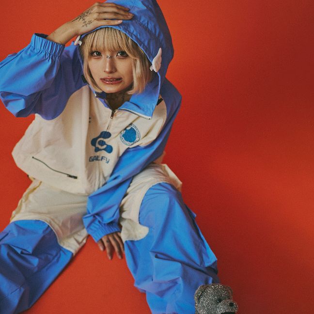 楽天GALFY公式 楽天市場店GALFY OFFICIAL 【わんわんFCヒザパッカンパンツ】 ガルフィー ヤンキー オシャレ おしゃれ かわいい かっこいい メンズ レディース 男女兼用 ユニセックス 151012