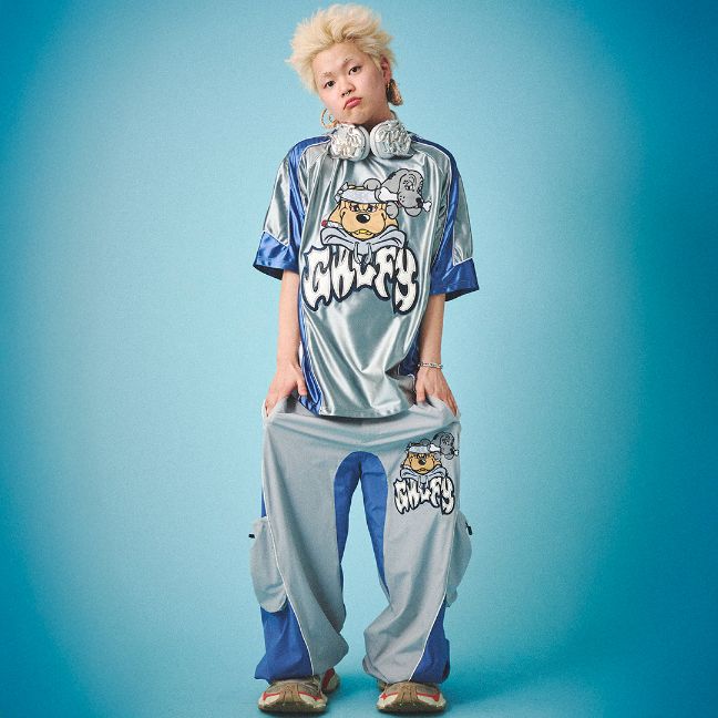 楽天GALFY公式 楽天市場店GALFY OFFICIAL 【病みに争いしサイバーパンツ】 ガルフィー ヤンキー オシャレ おしゃれ かわいい かっこいい メンズ レディース 男女兼用 ユニセックス 152027