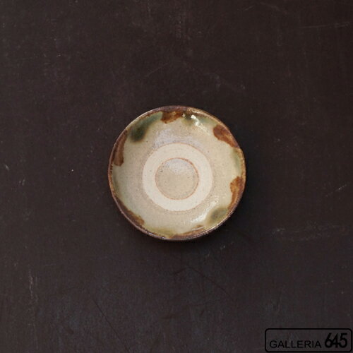 Metallic - 3寸皿（緑茶波）：松田共司：014006-20