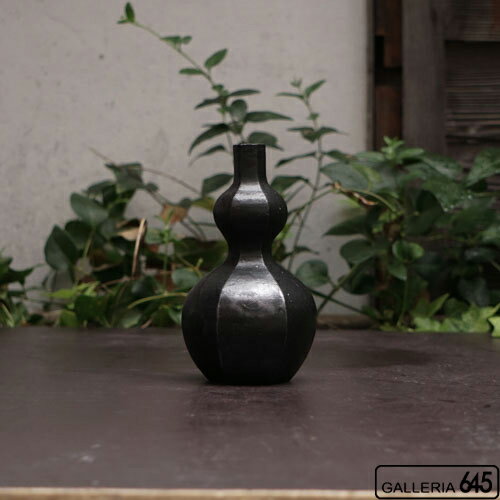 黒釉徳利：矢野直人：033138