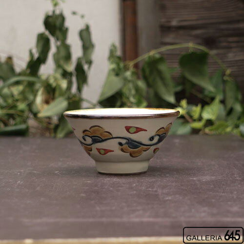 4寸マカイ（線彫唐草文）：國場 一:094004-B