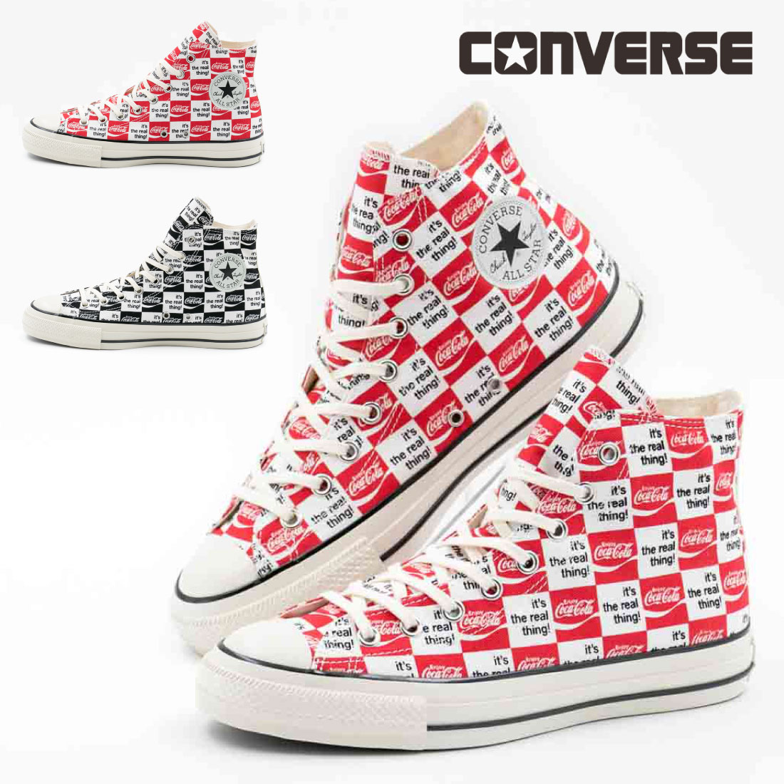 【10%OFF】 コンバース CONVERSE レディース メンズ スニーカー オールスター US コカ・コーラ CK HI ハイカット コラボ コカコーラ レトロ Coca-Cola