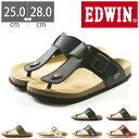 【GW限定 最大500円CP】【10%OFF】 エドウィン EDWIN コンフォートサンダル EW9123 プレゼント フットベットサンダル 25 26 27 28 夏 2020