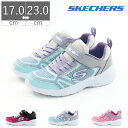 楽天FOOT PLACE【GW限定 最大500円CP】【20％OFF】 スケッチャーズ SKECHERS キッズ 女の子 スニーカー スナップ スプリンツ かわいい 子供靴 ピンク 水色 ブラック 黒 軽量 マジックテープ シューズ 靴 81372L