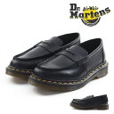 マラソン限定＼エントリーでP10倍／ ドクターマーチン Dr.Martens レディース シューズ ペントン PENTON 30980001 ローファー レザー ペニーローファー コインローファー イエローステッチ