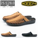 キーン サンダル メンズ マラソン限定＼エントリーでP10倍／ メンズ キーン KEEN サンダル UNEEK II SLIDE ユニーク スライドスニーカー 1026017 1022372 1022371