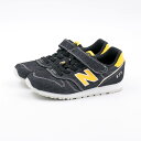 【4/1 20時～4H限定PT10倍】【20 OFF】 ニューバランス new balance ジュニア キッズ 男の子 女の子 スニーカー YV373 AA2 AB2 AE2 子供靴 マジックテープ かわいい シンプル おしゃれ