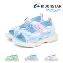 【5/1 20時〜4H限定5%CP+PT5倍】【10%OFF】 ムーンスター moonstar キッズ ジュニア サンダル スーパースター ラブラッシュ LV1...