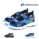 【5/1 20時〜4H限定5%CP+PT5倍】【10%OFF】 ムーンスター moonstar キッズ ジュニア サンダル スーパースター SSK1216 男の...