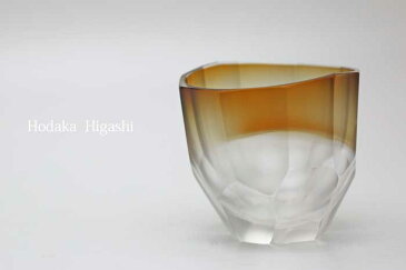 Ice Crystal(酒器)エメラルドブラウンぐい吞み ウイスキーグラス ブランデーグラス ラムグラス 父の日 誕生日祝い