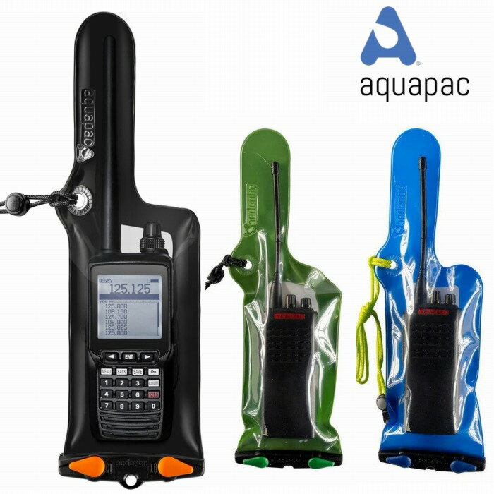 aquapac アクアパック 222/224/228完全防水ケース VHF Radio Case Small 無線機／トランシーバー用ケー..