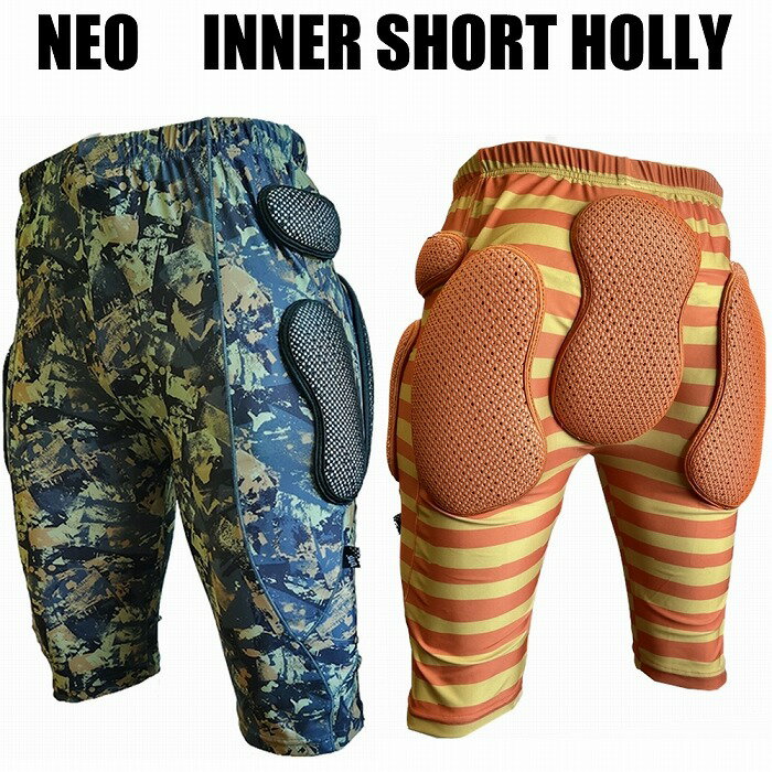 パットに無数の細かい穴を開け、衝撃吸収力と通気性が上がったヒップパッド。 通気性に優れているので、スノーシーンだけじゃなく、様々なアクティブスポーツで大活躍！ スノーボード・スキー・スケートボードなど1年通してお使いいただけます！ 丈が長く、フィット感も最高。 吸汗・速乾素材で快適な着心地です。 パッドはヒップ3か所、サイド4か所　計7か所配置。 上質のセミパッドを使用し、衝撃を軽減してくれます！ 身体を引き締めるカッティングで長時間履いても、疲れにくい！ 専用の洗濯用ネット付き。 手洗いコースで洗濯も可能で清潔です。 ◆商品詳細◆ カラー：シトラスボーダー・タクティカルカモ サイズ：レディスフリーW・メンズ M・L・XL吸汗・速乾素材で快適な着心地のインナープロテクター！！ スノーボード・スキー・スケート・自転車など様々なスポーツシーンで大活躍！