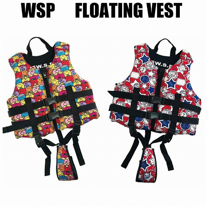 Mr.MEN LITTLE MISS ジュニアベスト スマイリングorトリコロール 安心補助ベルト付 ミスターメン リトルミス 釣り 海水浴 子ども用 ジュニア...